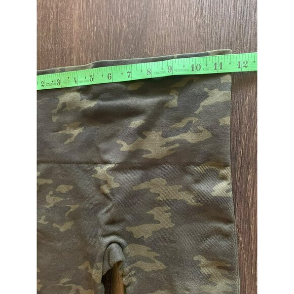 Spanx Green Camouflage Look At Me Now High-Waist Leggings Size Small - Picture 4 of 6